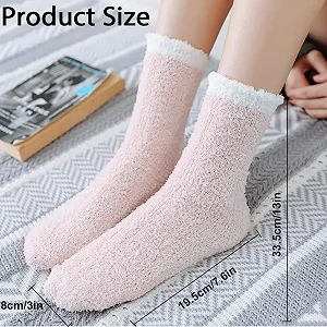 Шкарпетки flintronic Теплі зимові шкарпетки Жіночі Нековзні шкарпетки synthetic.ua - Фото 1