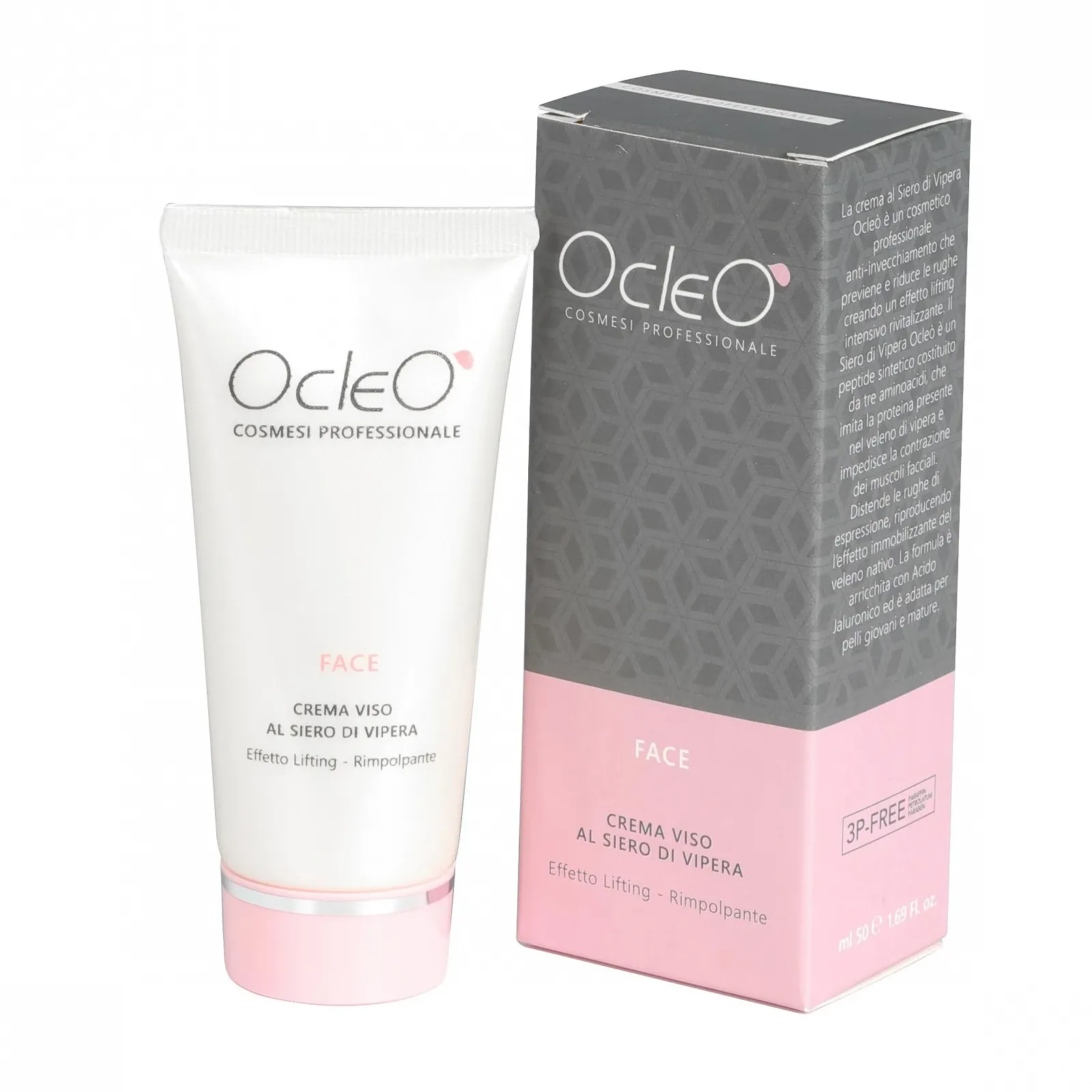 Крем-сироватка для обличчя Ocleò Viper Poison Lifting Effect 50 мл, фото №3 Крем-сироватка для обличчя Ocleò Viper Poison Lifting Effect 50 мл, фото №3