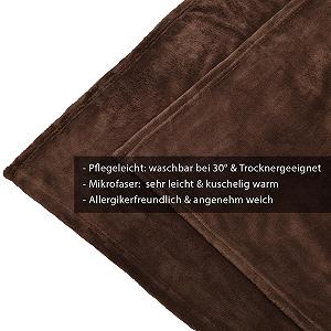 Тепла Покривало Beautissu Aurelia 150 x 200 см, мікрофібра, флісова ковдра, диванна ковдра, покривало, пухнаста ковдра synthetic.ua - Фото 1