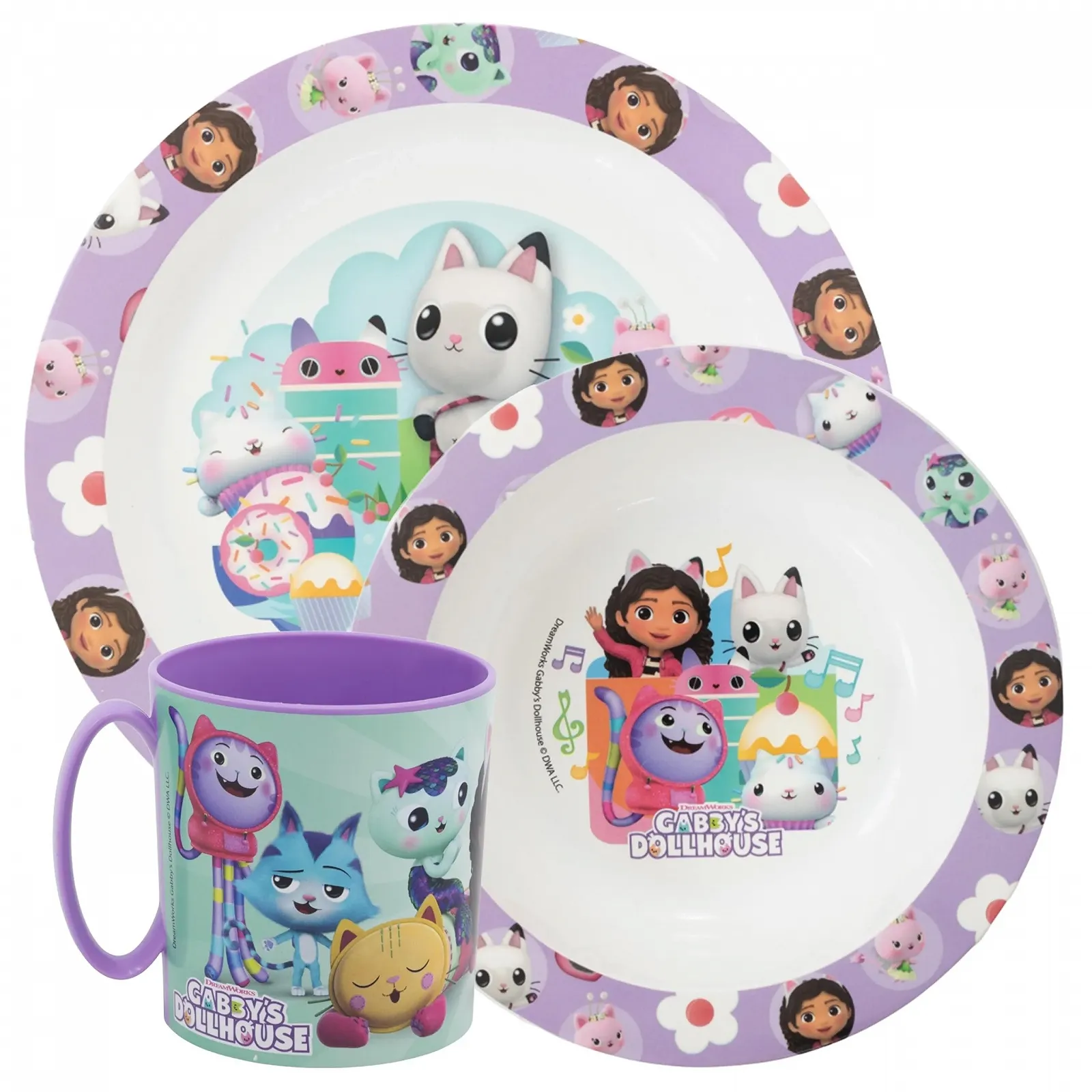 Набор детской многоразовой посуды Sorrisini Kids, фото №1 Набор детской многоразовой посуды Sorrisini Kids, фото №1