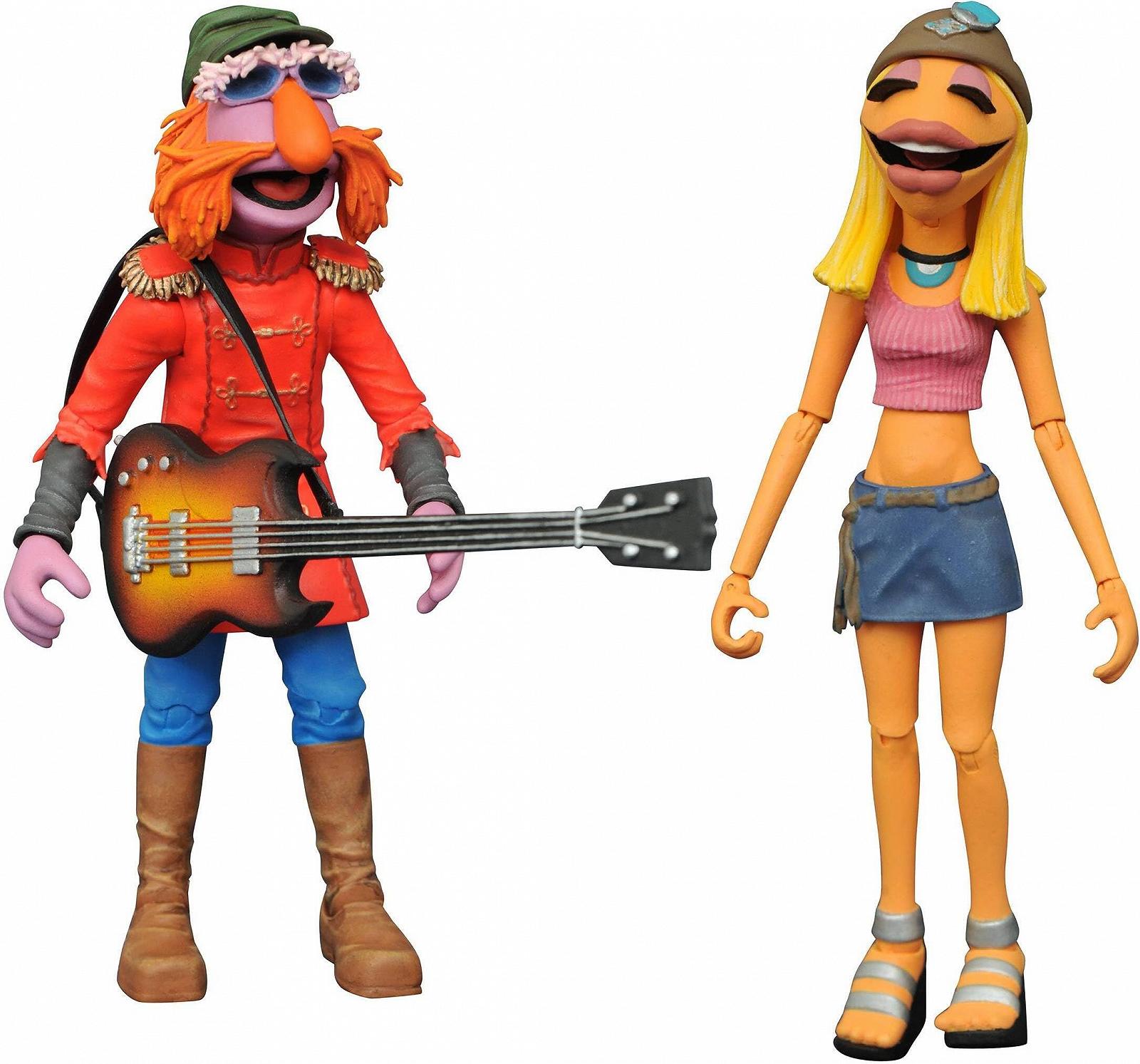 Фигурка Diamond Select Toys The Muppets Floyd Pepper & Janice, набор из 2 штук, многоцветный, фото №1