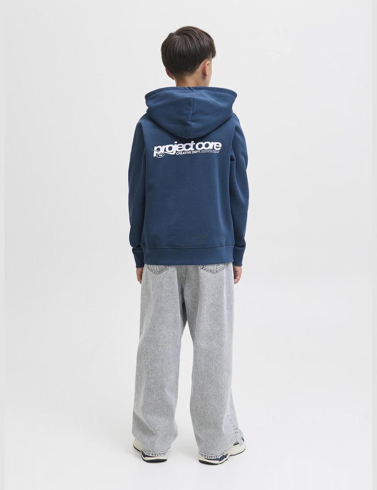 Худи JACK & JONES Для мальчиков С принтом на спине Худи Junior, фото №4