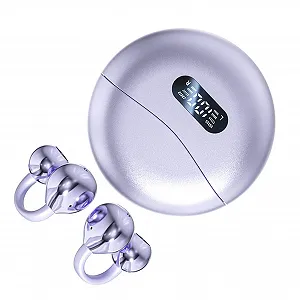 Наушники для перевода Al Voice, устройство переводчика, поддержка 144 языков, портативные Фиолетовый - Фото 1