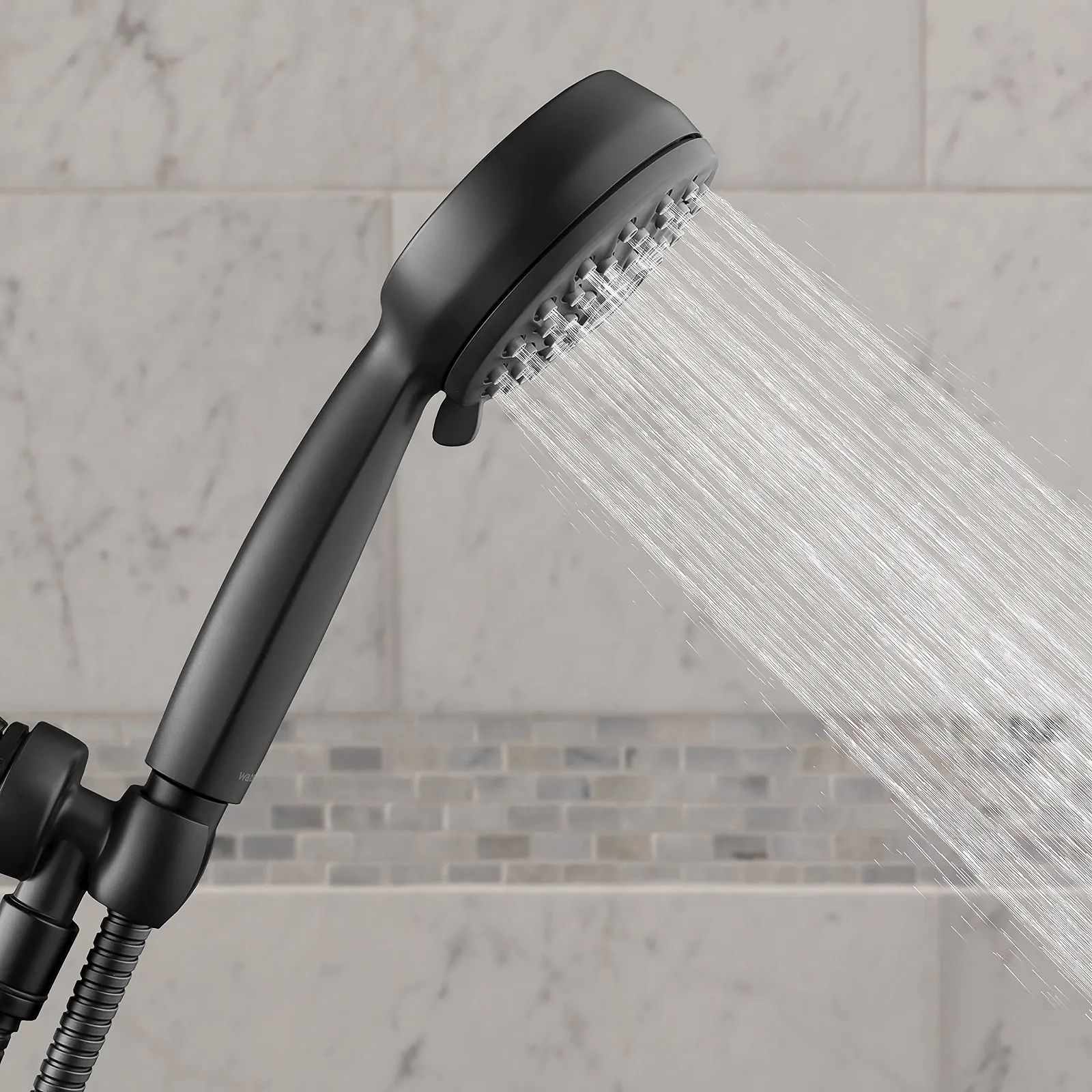 Ручна душова лійка зі шлангом Waterpik PowerPulse Massage XPB-765ME 7 режимів Матовий чорний, фото №7