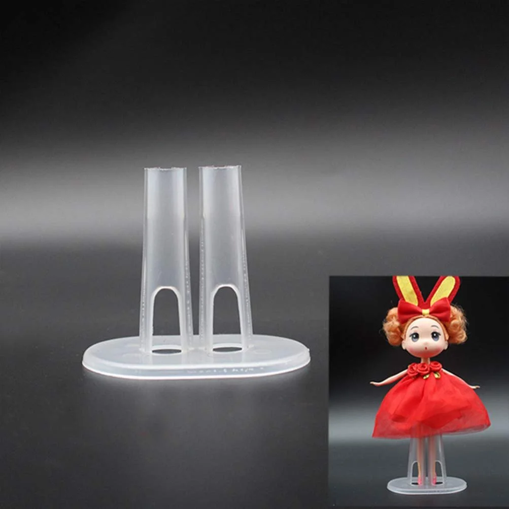 Підставка для ляльок EXCEART, 12 шт, прозора, 18-30 см, фото №8
