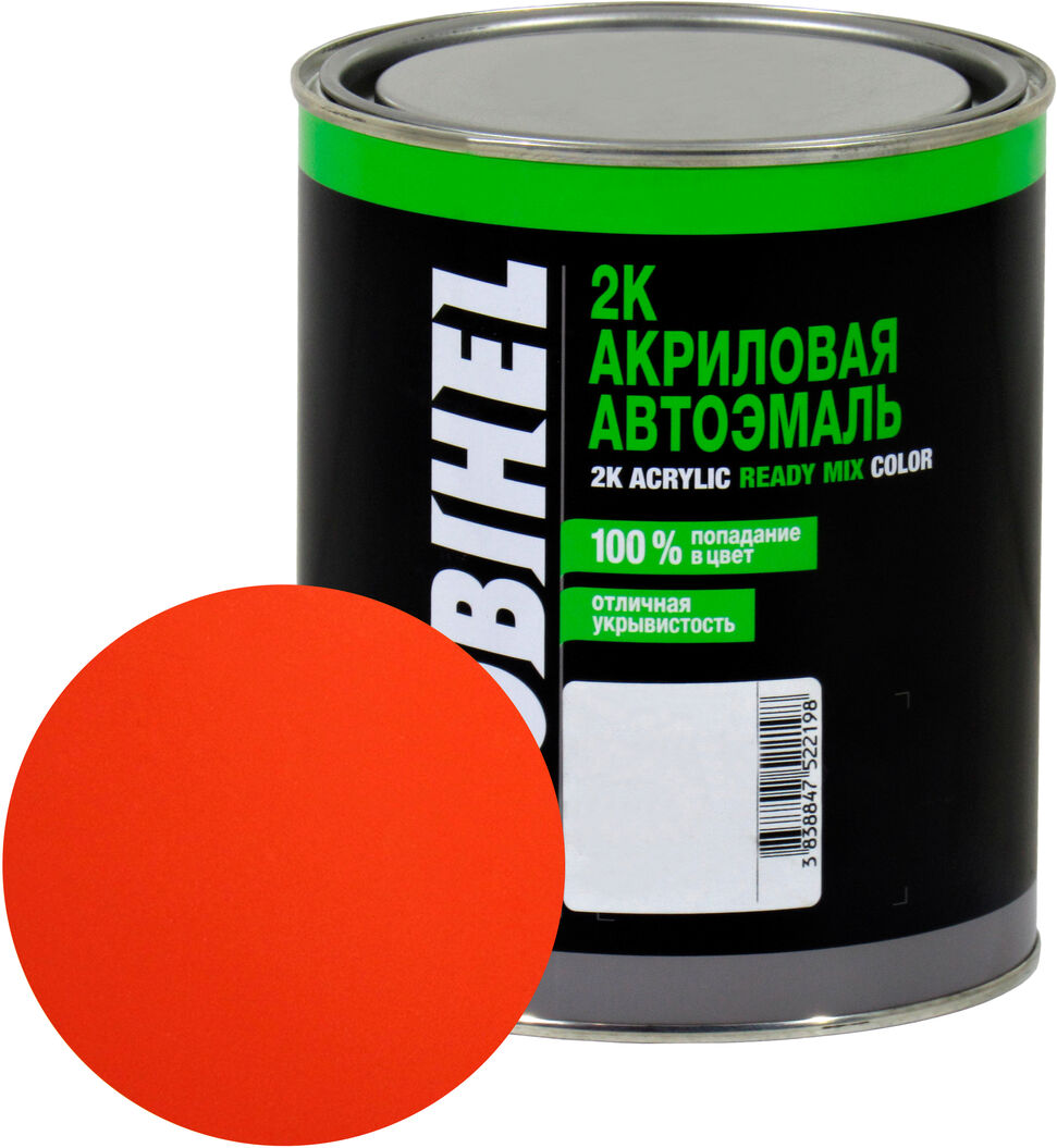Автофарба акрилова HELIOS Mobihel 165 Коріда 0,75л., фото №1