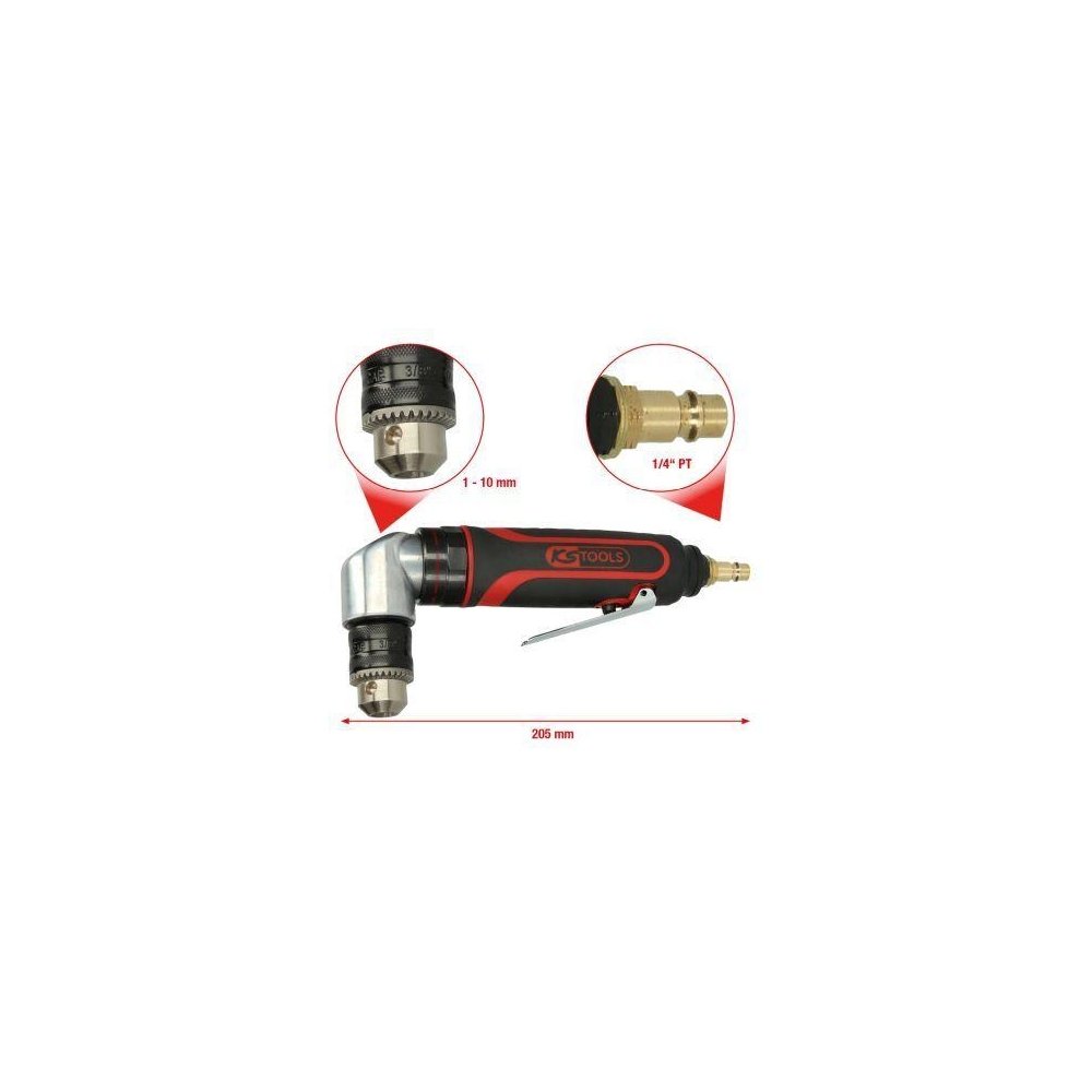 Пневматична кутова дриль KS TOOLS 515.5465, фото №1