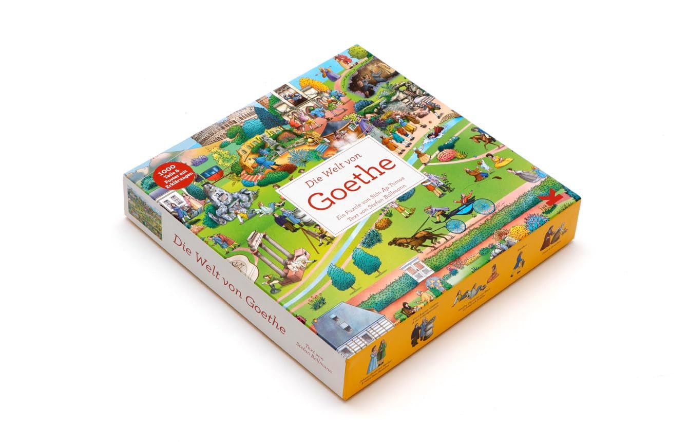 Пазл Laurence King The World of Goethe 1000 элементов Желтый S, фото №3
