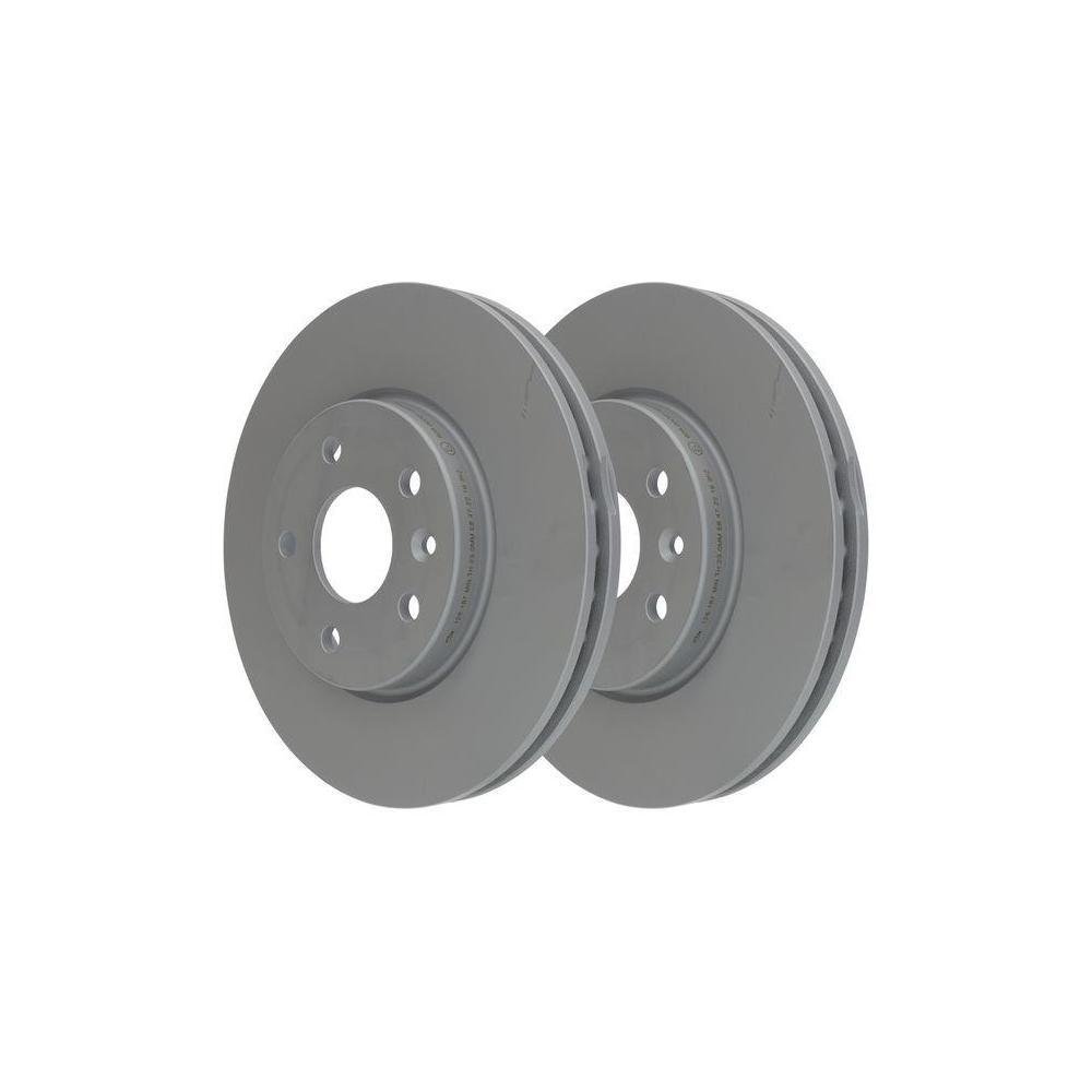 Гальмівний диск ATE 24.0126-0187.1 для OPEL VAUXHALL передня вісь, фото №2