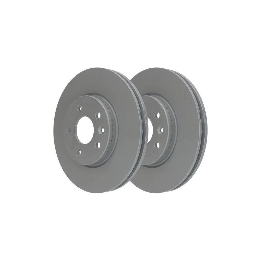 Тормозной диск ATE 24.0126-0187.1 для OPEL VAUXHALL передняя ось, фото №2