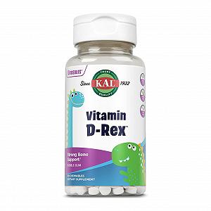 Vitamin D-Rex 10mcg 90 сhewable Bubble Gum - Фото 1