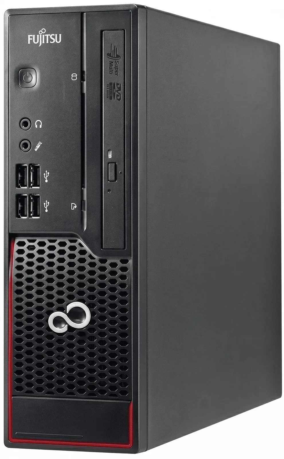 Комп’ютер Fujitsu Esprimo E920 SFF / Intel Core i5-4590 / RAM 16GB / SSD 128GB / Intel HD Graphics 4600 / DisplayPort / VGA / LAN / Windows 10 / Чорний, фото №2