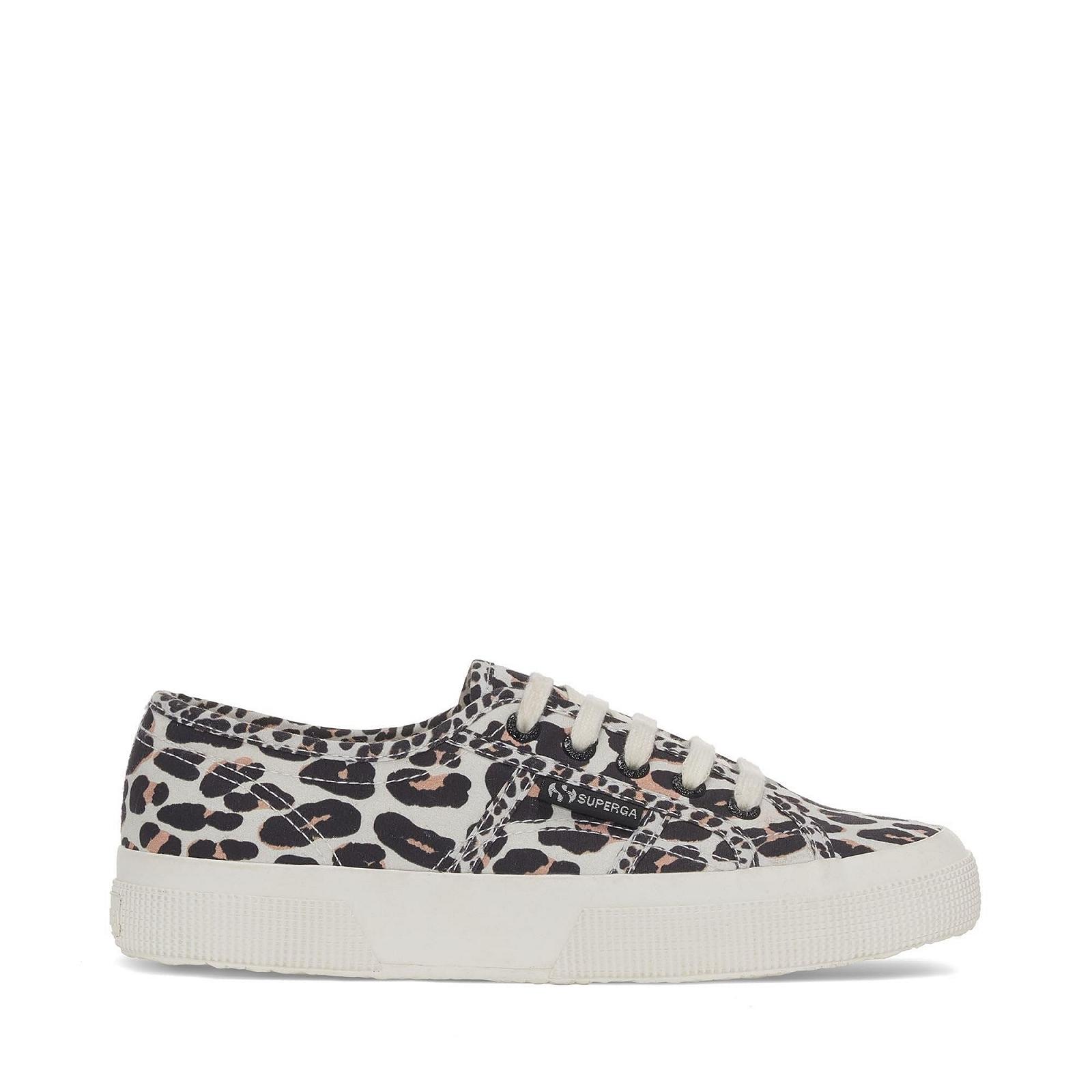 Кросівки Superga Низькі Жіночі 2750 Light Leopard Print Низький Верх S4121SW Бежевий, фото №1