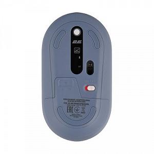 Мышка 2E MF300 CAPYBARASWIM Silent Wireless/Bluetooth Blue (2E-MF300WCAPIBARABL) synthetic.ua - Фото 1