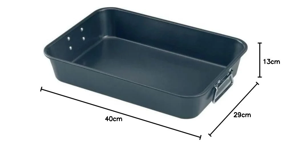 Форма для запекания Baumalu 353840 из углеродистой стали 40 x 28 см, фото №3