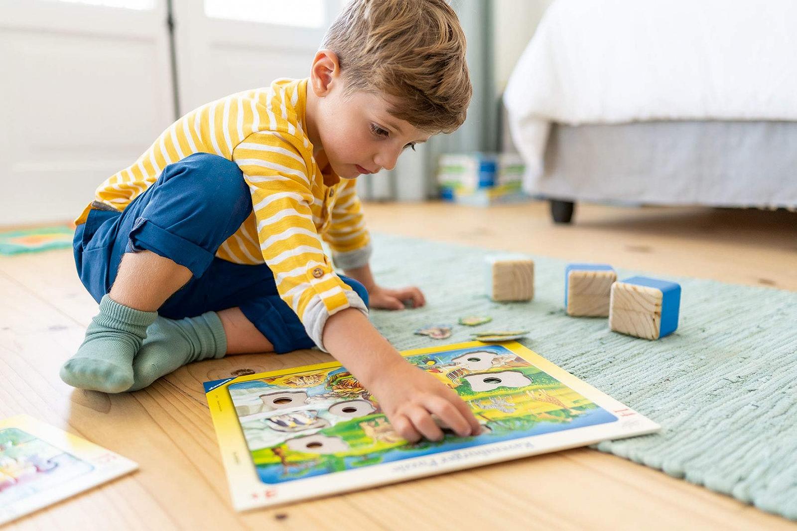 Пазл Ravensburger My First Puzzle 07062 My Animal Friends 3 x 6 елементів, фото №2