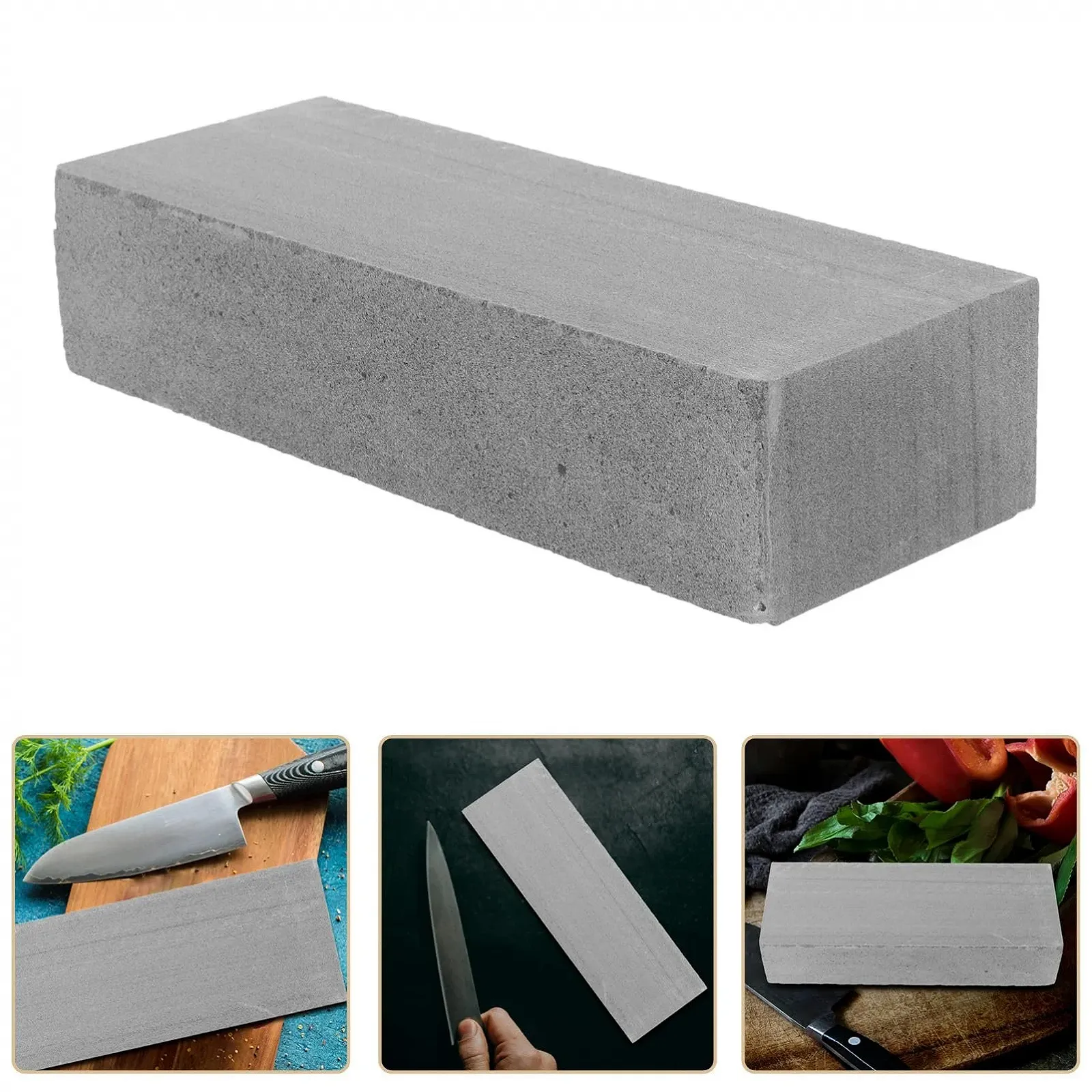Точило для ножів HOMSFOU побутова точильний камінь для кухонного приладдя, фото №7