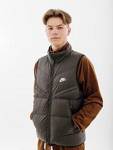 Жилет Nike Sportswear Windrunner утепленный черный - Фото 1
