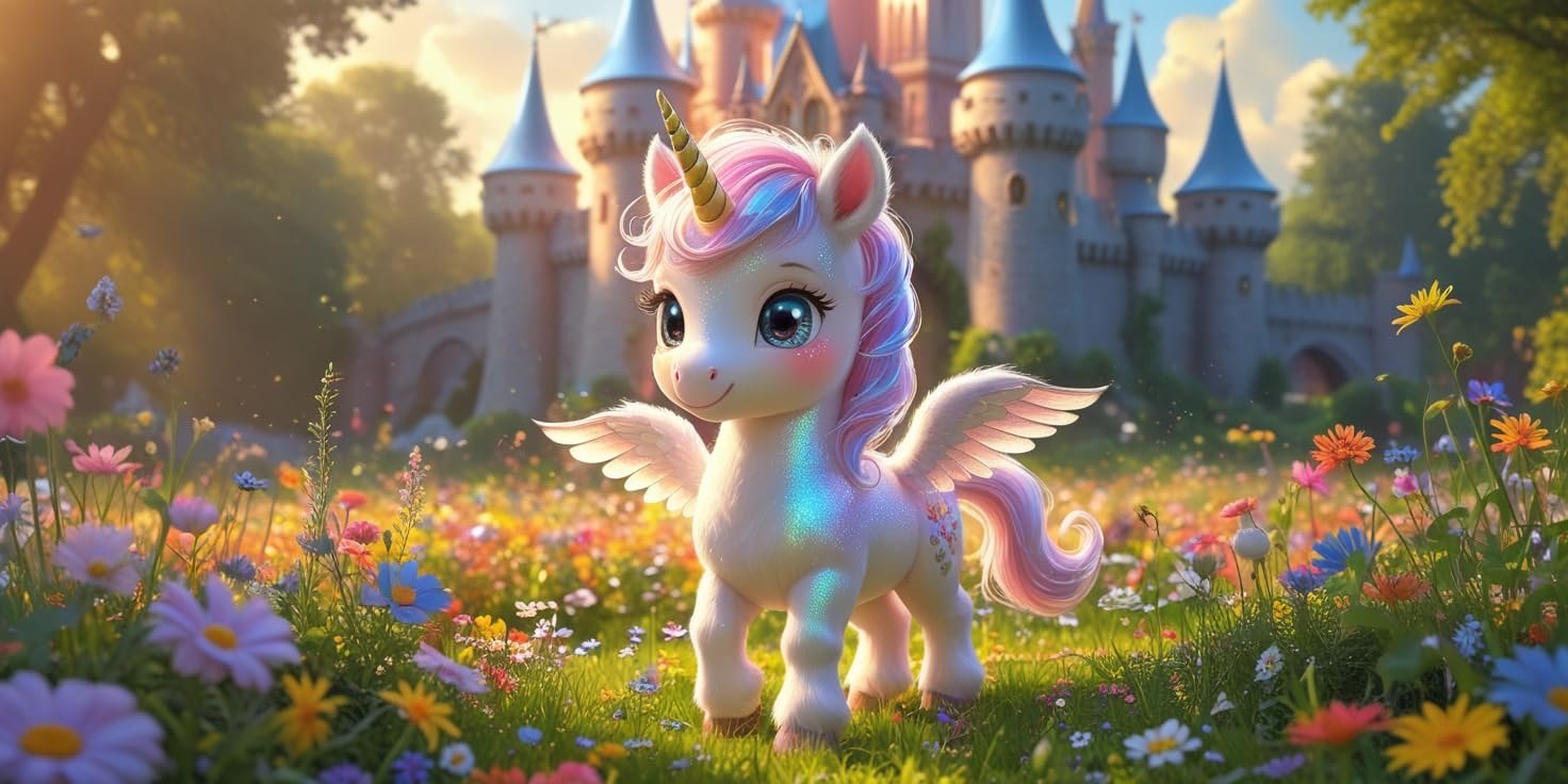 Кружка "Маленький Єдиноріг у Магічному Світлі" Персоналізована, фото №4