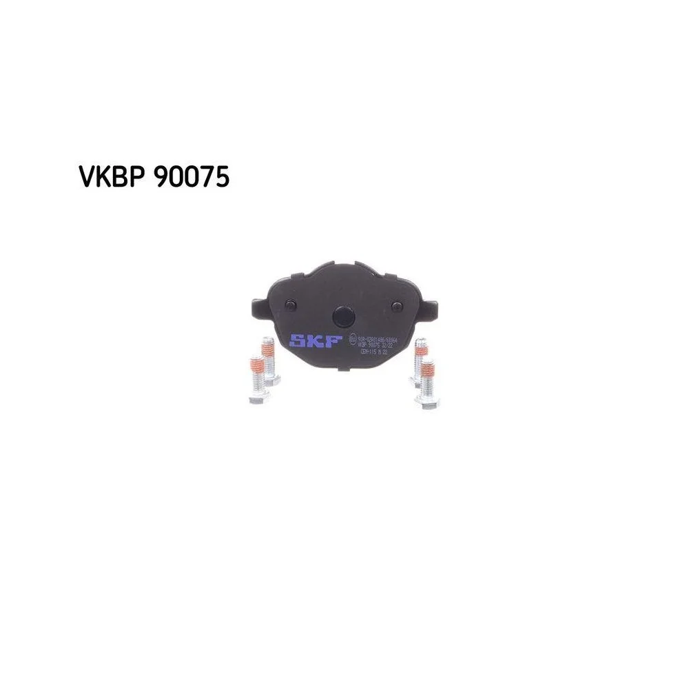 Комплект гальмівних колодок дискового гальма SKF VKBP 90075 для BMW задня вісь, фото №1
