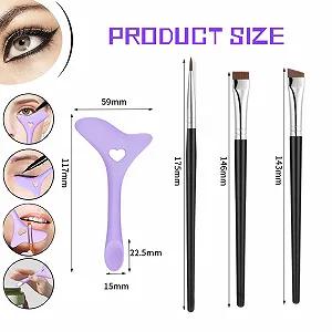 Інструмент Kireida Silicone Eyeliner Auxiliary Tool Фіолетовий synthetic.ua - Фото 1