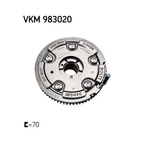Фазорегулятор SKF VKM 983020 для MERCEDES-BENZ випускна сторона, фото №2