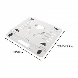 Підставка для ноутбука складана GALPADA Регульована для планшета з пластику з розсіюванням тепла для дому та офісу synthetic.ua - Фото 1