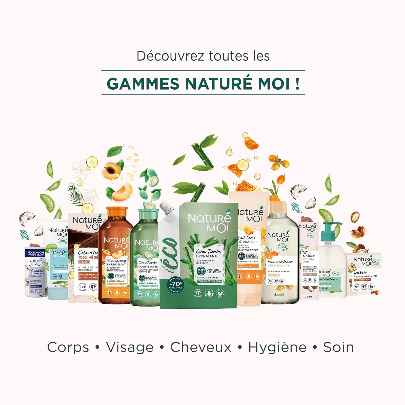 Гель для душа Naturé Moi Captivating Увлажнение и питание Органический мак 500 мл, фото №7