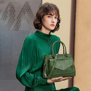 Сумка з ручкою зверху NICOLE & DORIS Крокодил synthetic.ua - Фото 1