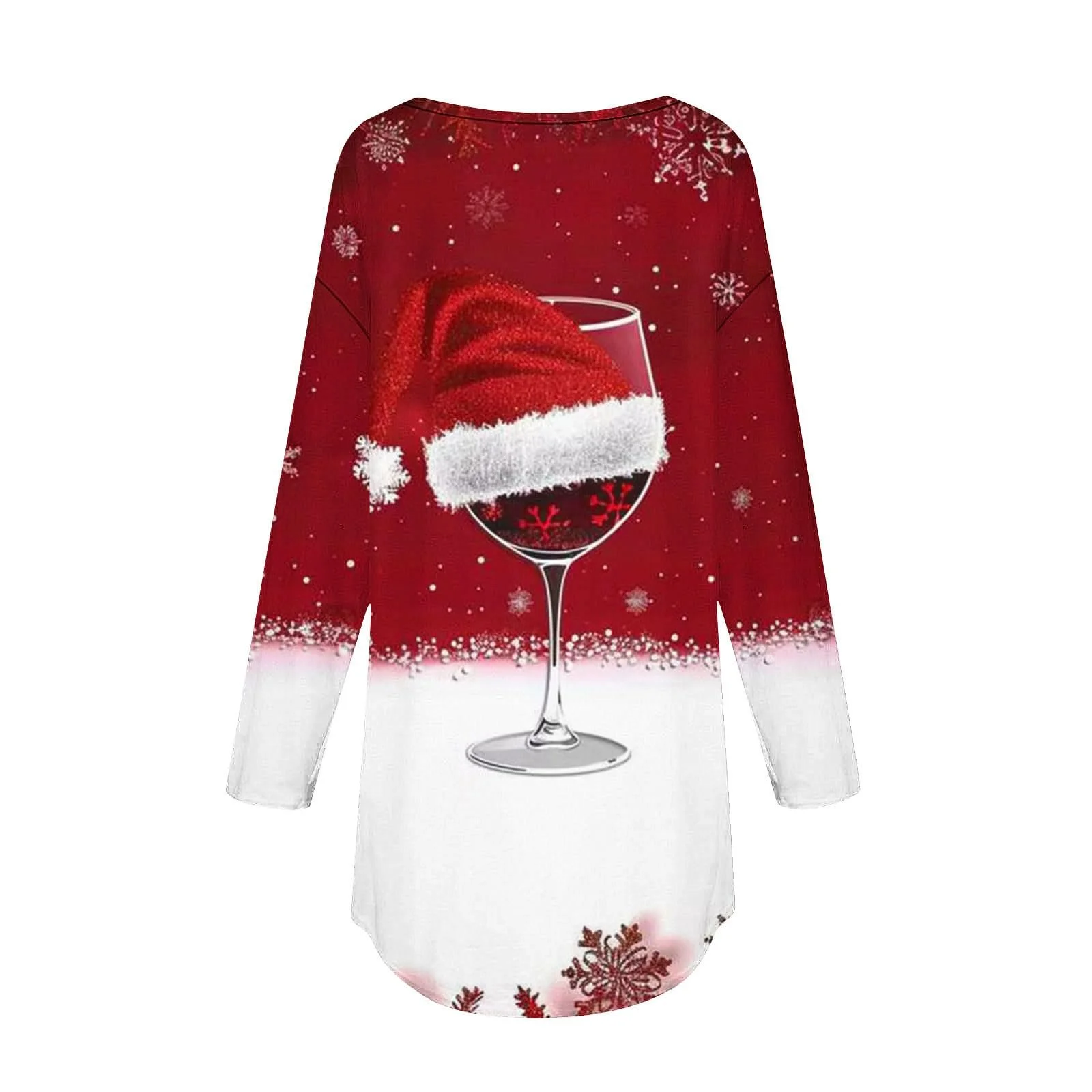 Жіночий Різдвяний Світшот Вільний, фото №3 Жіночий Різдвяний Світшот Вільний, фото №3