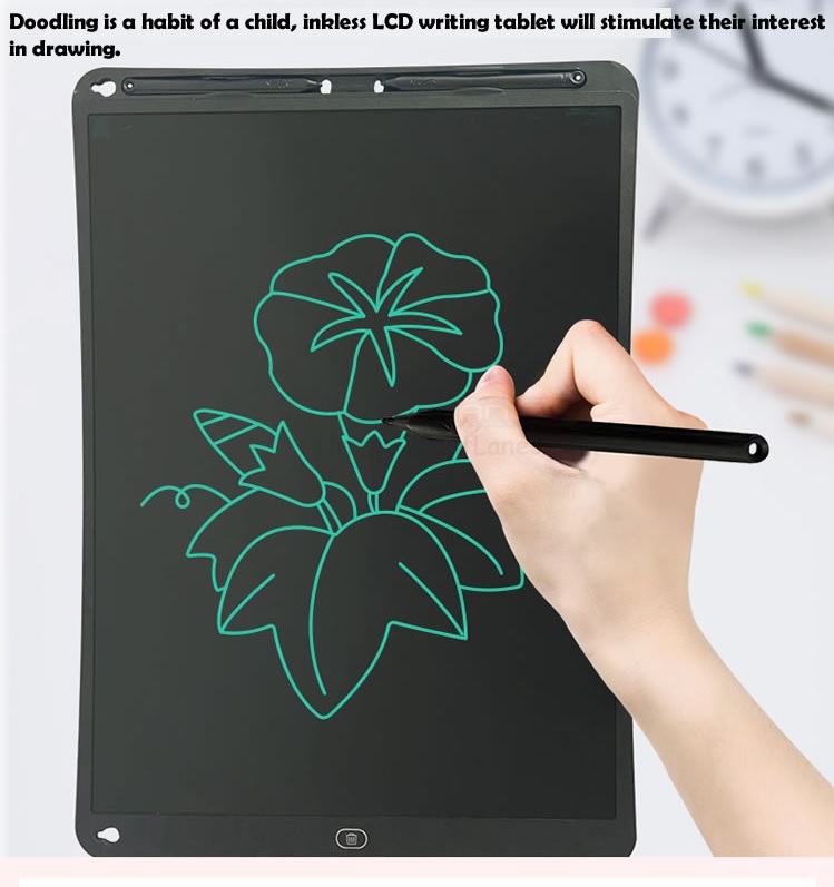 Планшет графический Psheko Writing Tablet 20 дюймов black, фото №6