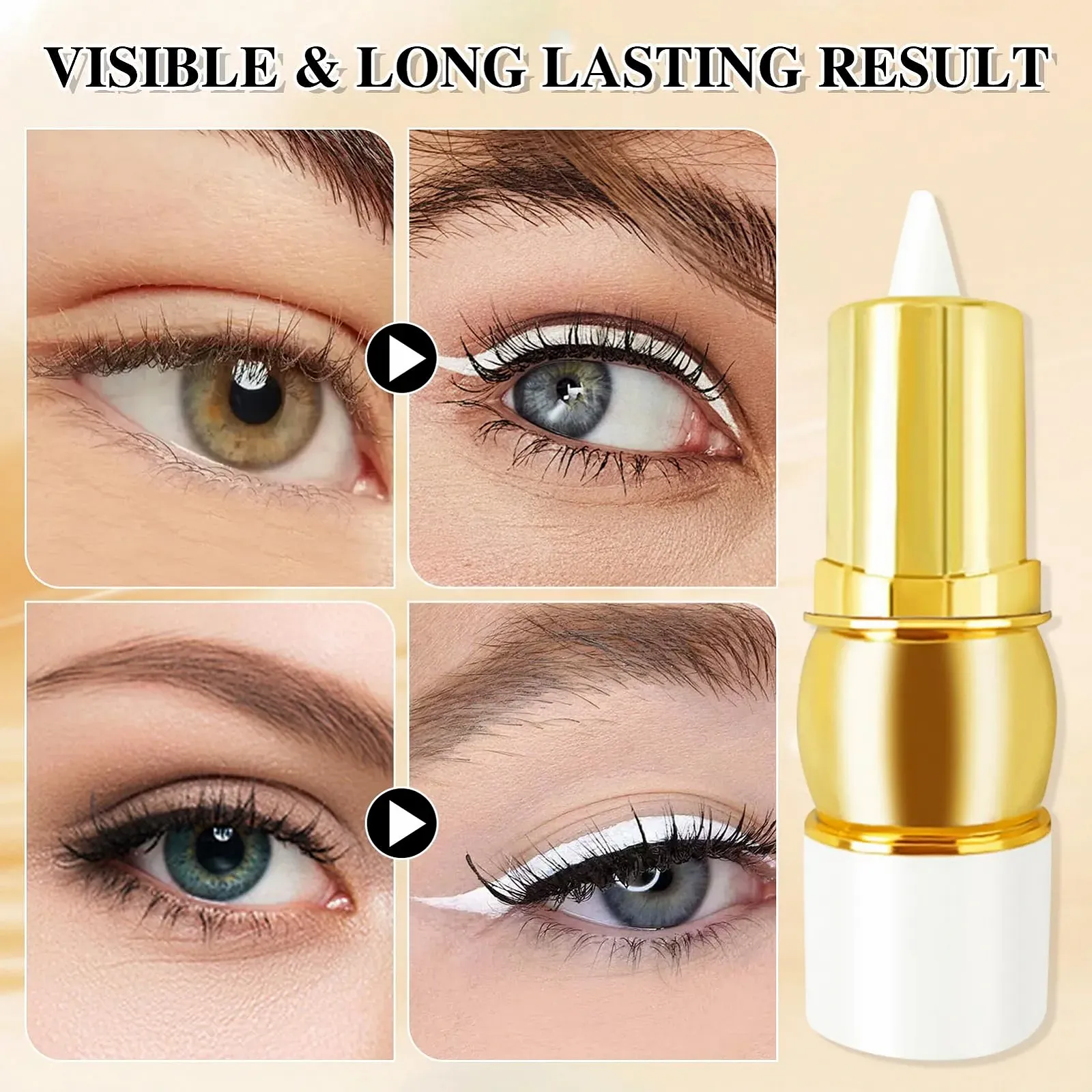 Підводка для очей Матова Швидковисихаюча Водостійка, фото №5