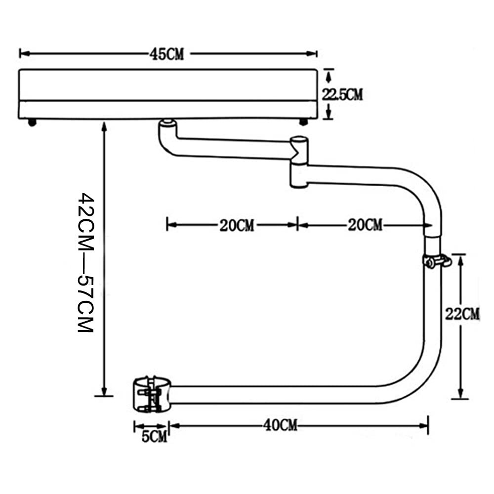 Подставка для ноутбука Эргономичный дизайн Вентиляция и теплоотвод Крепление на подлокотник стула Подходит для различных устройств, фото №4 Подставка для ноутбука Эргономичный дизайн Вентиляция и теплоотвод Крепление на подлокотник стула Подходит для различных устройств, фото №4