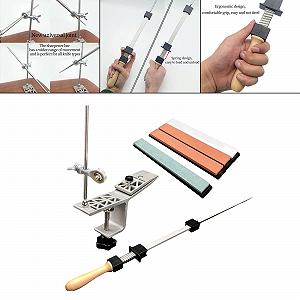 Точильна система для ножів F Fityle професійна з фіксованим кутом набір synthetic.ua - Фото 1