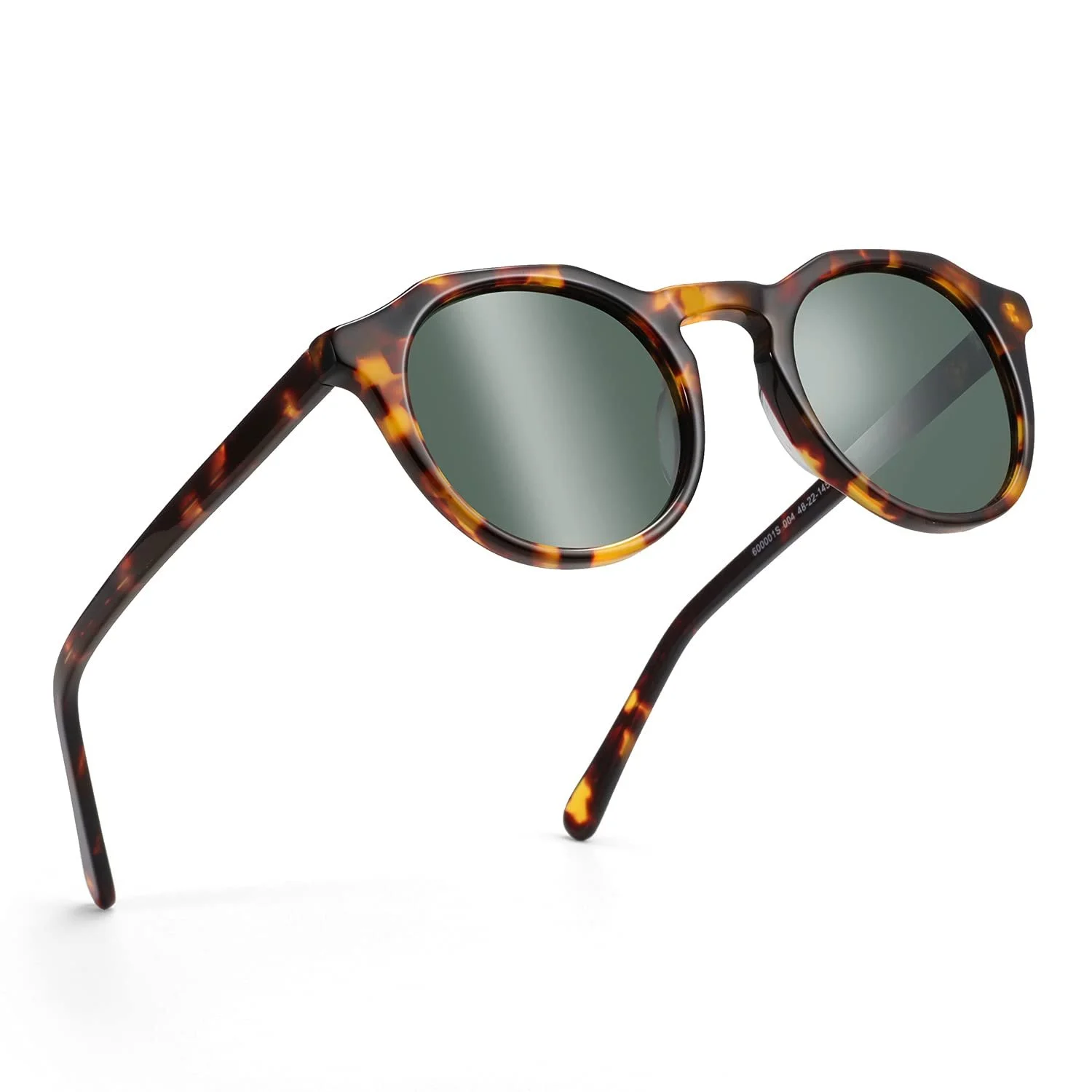 Вінтажні круглі поляризовані сонцезахисні окуляри ZENOTTIC для чоловіків та жінок UV400, фото №3