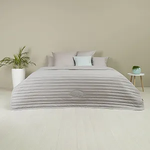 Покривало sei Design Royal Ambience 220 x 240 см Taupe / White synthetic.ua - Фото 1