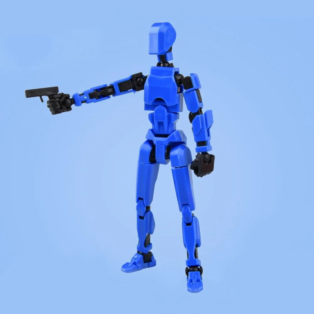 Набор фигурок YGCHEN T13 Action Figure Dummy 13 3D-печать Подвижные 2 шт 4 оружия 3 типа рук, фото №3