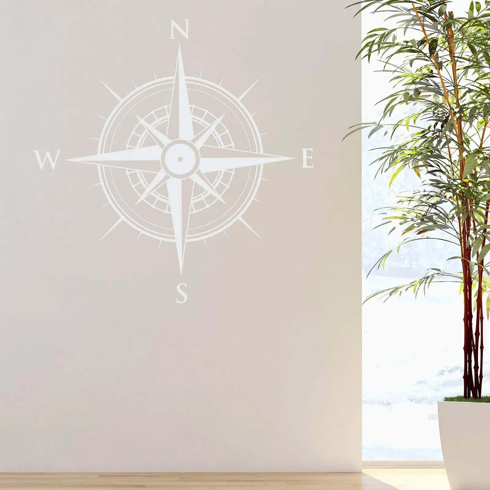 Наклейка на стену Роза ветров Компас Роза ветров Компас, фото №3