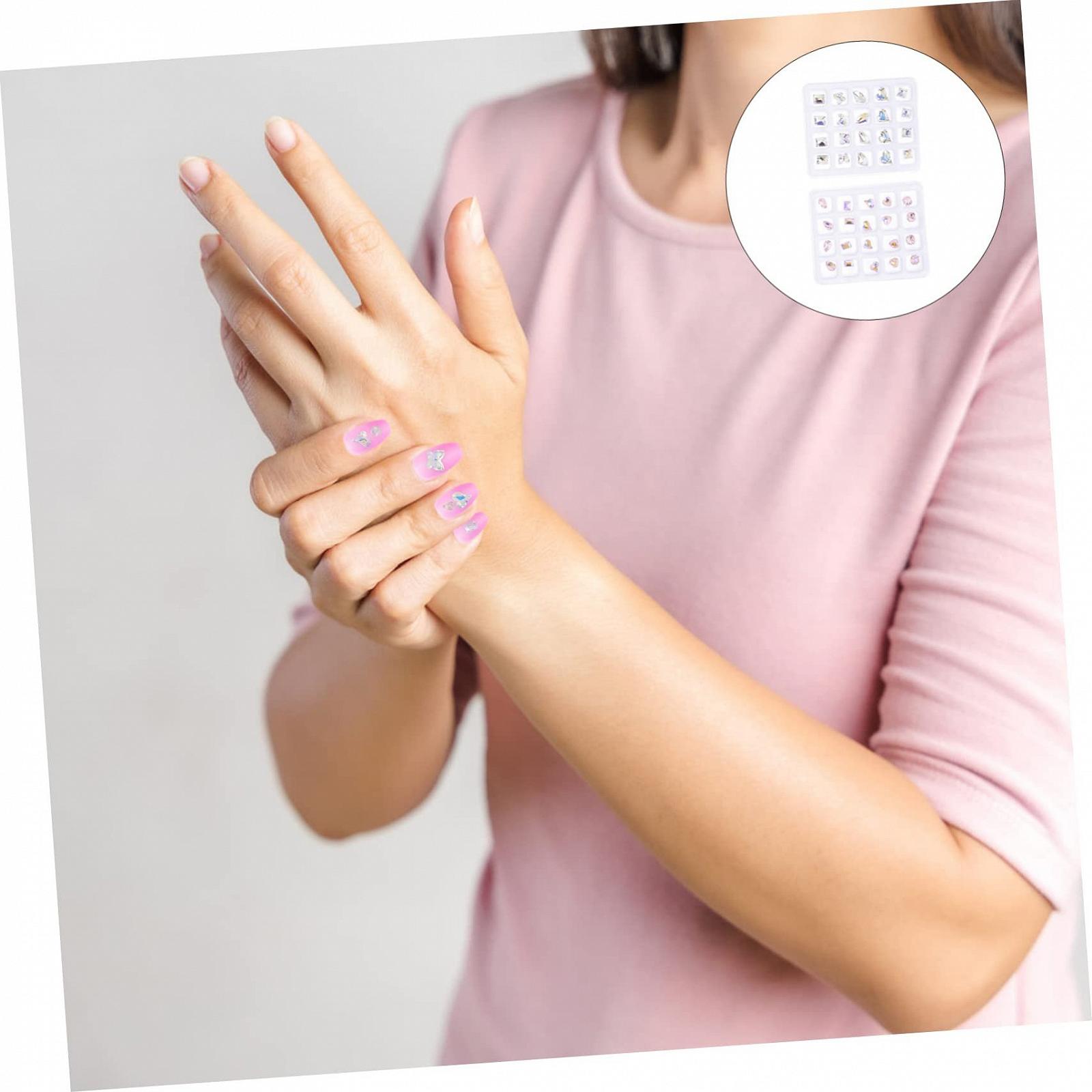 Стразы для ногтей Искусственные украшения для маникюра 40 шт., фото №8