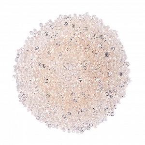 Акрилові кристали Прозорий 3 мм Стрази 1000 шт - Фото 1