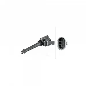 Катушка зажигания HELLA 5DA 358 057-871 для ALFA ROMEO CHRYSLER FIAT LANCIA OPEL HITACHI - Фото 1