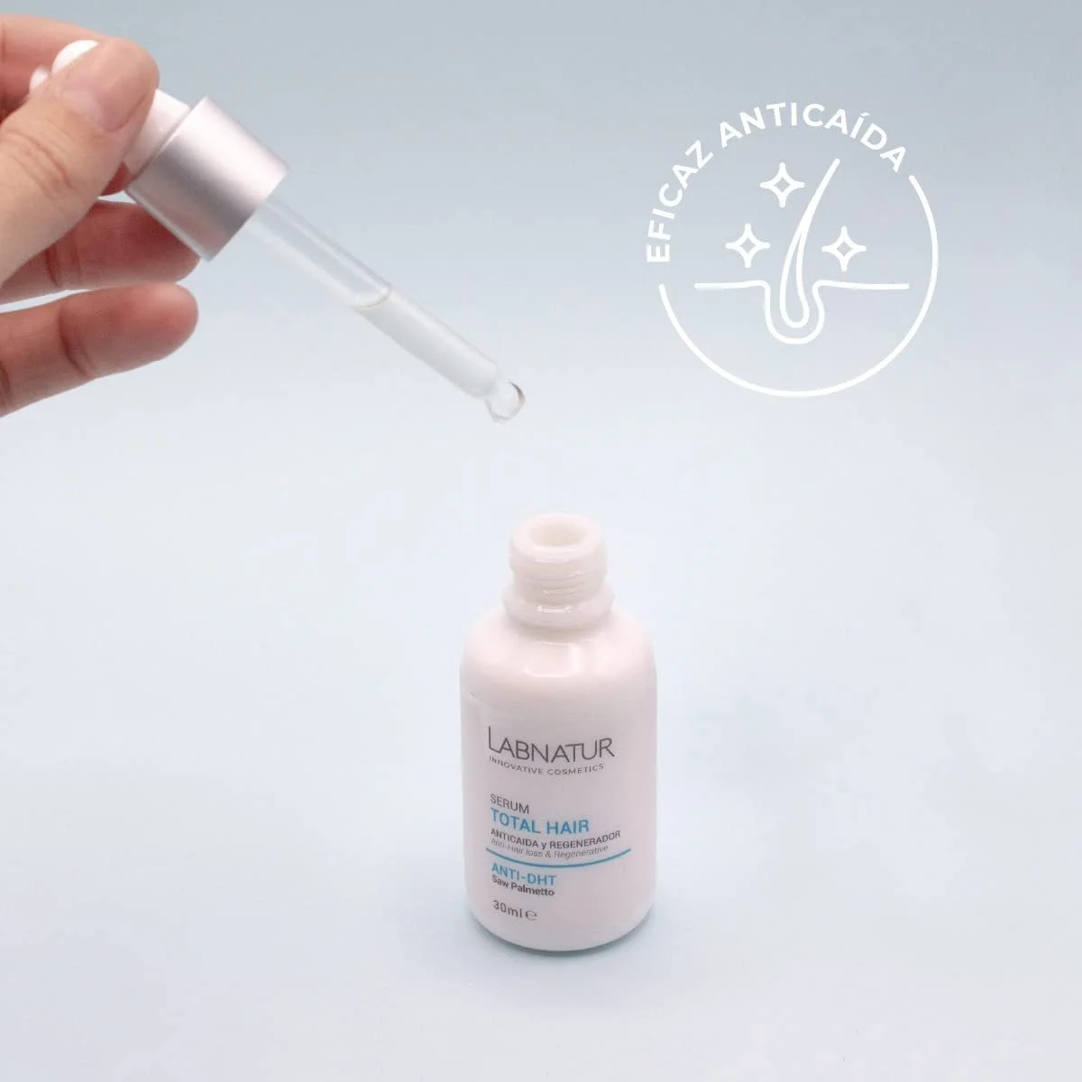 Сироватка Labnatur Activator проти випадіння та для регенерації волосся 30 мл для жінок та чоловіків, фото №5