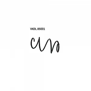 Пружина подвески SKF VKDL 85001 для HYUNDAI передняя ось - Фото 1