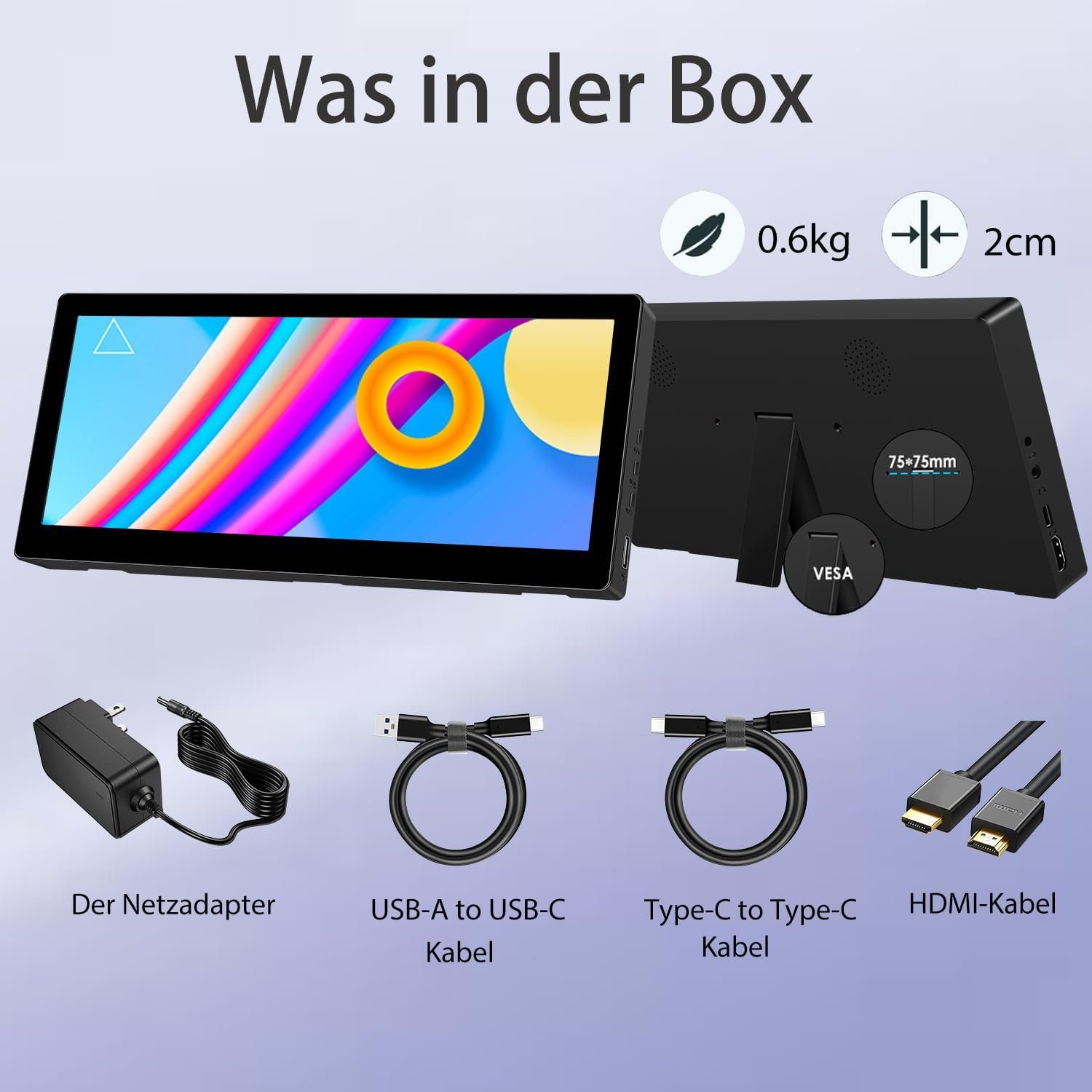 Монитор портативный 10.3" Ulrhzar HD-103 Full HD IPS 60 Гц, фото №9 Монитор портативный 10.3" Ulrhzar HD-103 Full HD IPS 60 Гц, фото №9