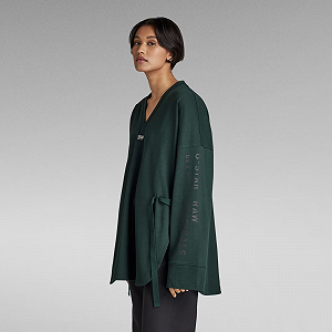 Женский свитер G-Star RAW Sleeve Graphic Oversized Sweat - S synthetic.ua - Фото 1