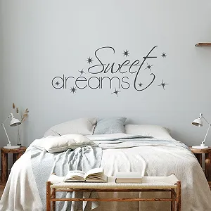 Настінна наклейка GRAZDesign Sweet Dreams 90 x 40 см Чорний - Фото 1
