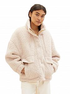 Куртка Teddy TOM TAILOR Denim Жіноча з коміром-стійкою - Фото 1