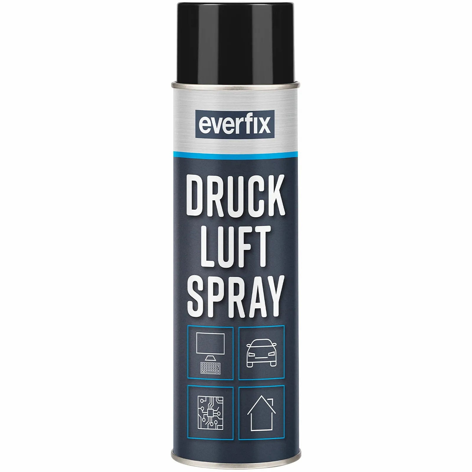 Спрей зі стисненим повітрям EVERFIX 500 мл, фото №2 Спрей зі стисненим повітрям EVERFIX 500 мл, фото №2