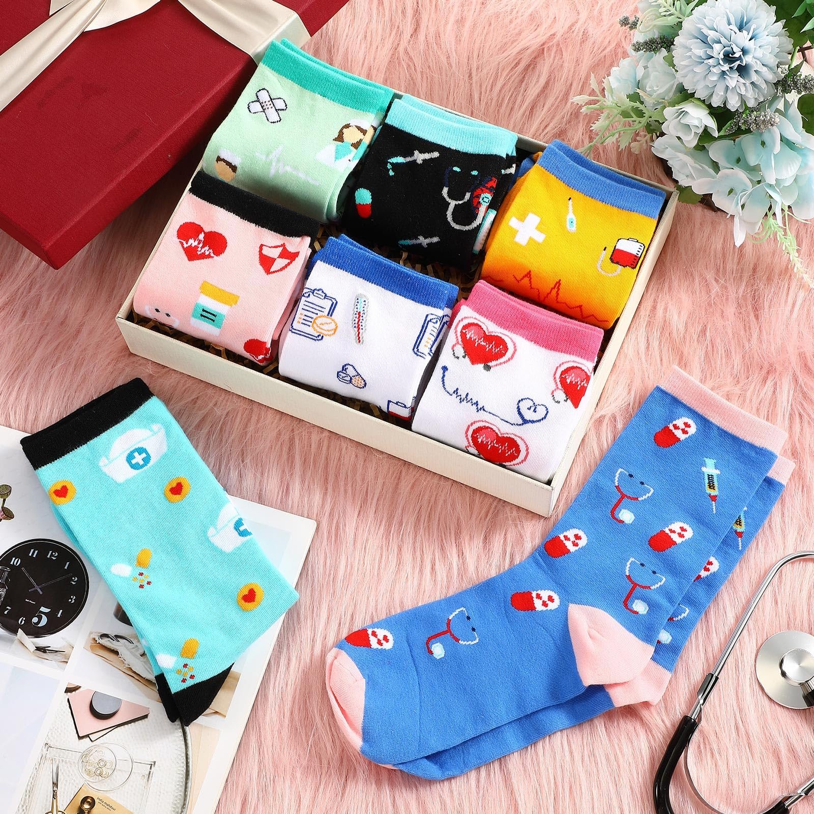 Шкарпетки HICARER Бавовняні 8 пар, фото №2