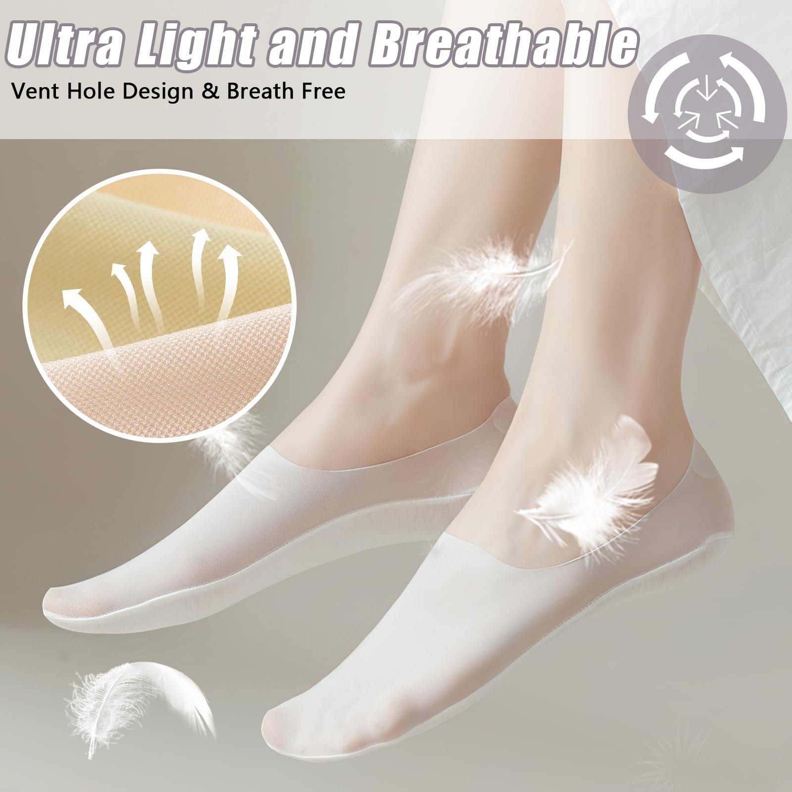 Женские носки Ultra Invisible (6 пар), фото №2